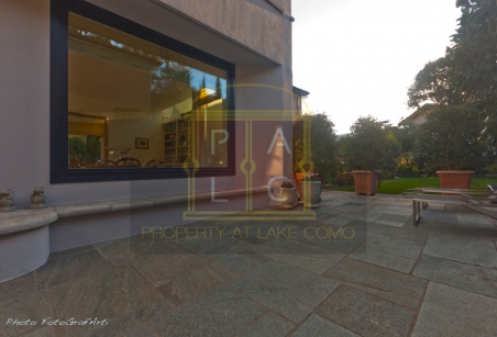 parking space inside the property in cernobbio